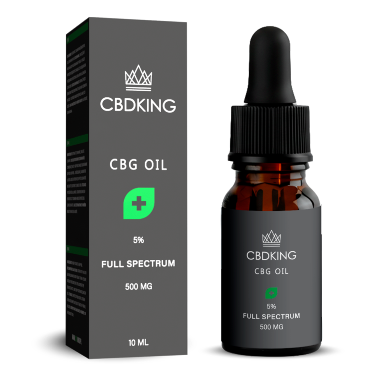 Olej konopny CBG 5% 500mg Olej konopny CBG 5% 500mg