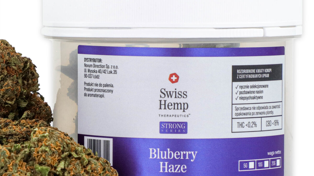 Susz Konopny CBD Blueberry Strong Series - cena w sklepie CBD KING