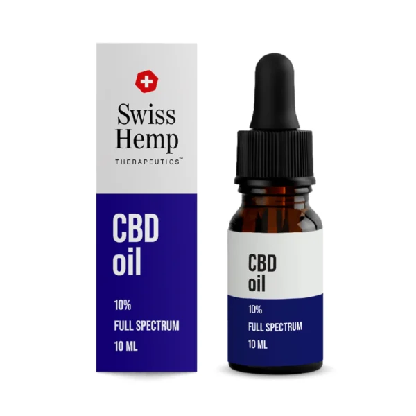 olejek konopny CBD SUPER SWISS HEMP FULL SPECTRUM 10 procent swiss hemp full spectrum 10% olejek konopny CBD