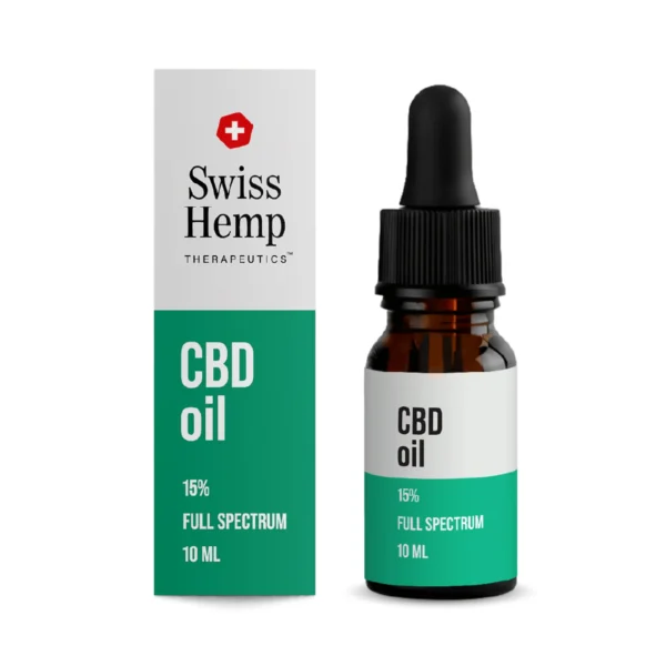 olejek konopny CBD SUPER SUBERB_SWISS 15 procent Olejek konopny CBD Swiss Hemp 15%