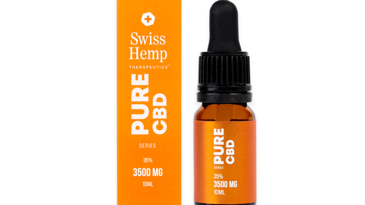 OLEJEK KONOPNY CBD PURE SWISS HEMP 10ML 35% 3500MG - cena w