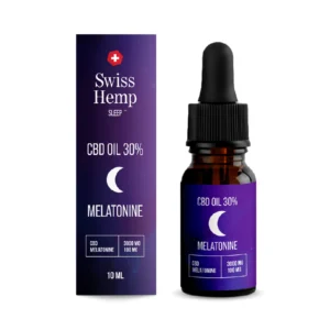 Olejek konopny 30% FULL SPECTRUM + melatonina